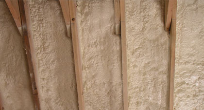 closed-cell spray foam for Thorton applications